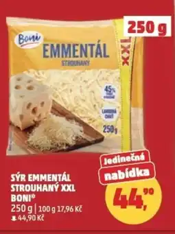 Penny Market Sýr emmentál strouhaný xxl BONI nabídka