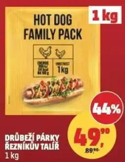 Penny Market Drůbeží párky řezníkův talíř nabídka