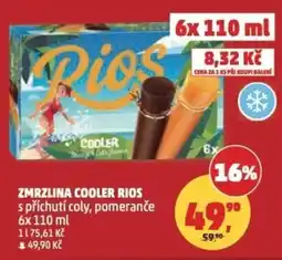 Penny Market Zmrzlina cooler rios s příchutí coly, pomeranče nabídka