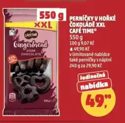 Penny Market Perníčky v hořké čokoládě xxl café time nabídka