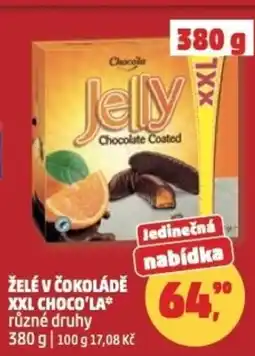 Penny Market Želé v čokoládě xxl choco'la nabídka