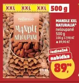 Penny Market Mandle xxl naturalia neloupané nabídka