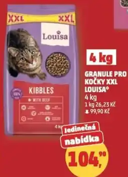Penny Market Granule pro kočky xxl LOUISA nabídka