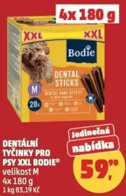 Penny Market Dentální tyčinky pro psy xxl bodie velikost M nabídka