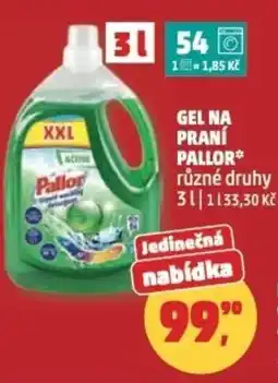 Penny Market Gel na praní PALLOR nabídka