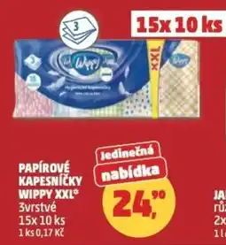 Penny Market Papírové kapesničky WIPPY xxl nabídka