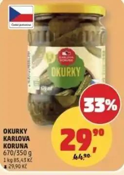 Penny Market Okurky karlova koruna nabídka