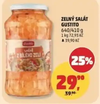 Penny Market Zelný salát gustito nabídka