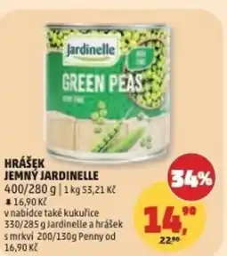 Penny Market Hrášek jemný JARDINELLE nabídka