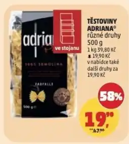 Penny Market Těstoviny adriana nabídka