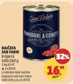 Penny Market Rajčata SAN FABIO krájená nabídka
