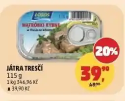 Penny Market LOSOS Játra tresčí nabídka