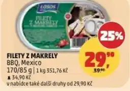 Penny Market LOSOS Filety z makrely BBQ, Mexico nabídka