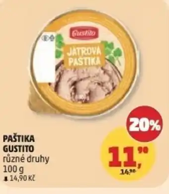 Penny Market Paštika GUSTITO nabídka