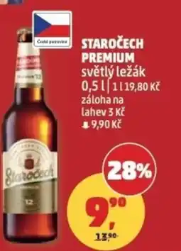 Penny Market Staročech premium světlý ležák nabídka