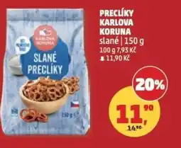 Penny Market Preclíky karlova koruna slané nabídka