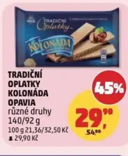 Penny Market Tradiční oplatky kolonáda opavia nabídka