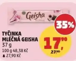 Penny Market Tyčinka mléčná geisha nabídka