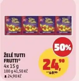Penny Market Želé tutti frutti nabídka