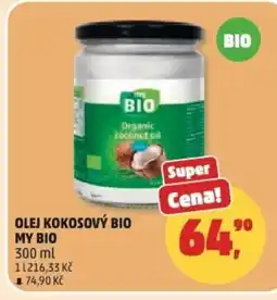 Penny Market Olej kokosový bio MY BIO nabídka