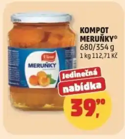 Penny Market Kompot meruňky nabídka