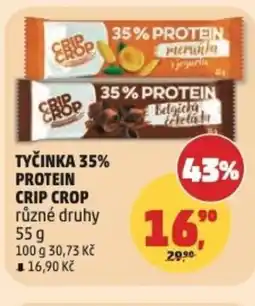 Penny Market Tyčinka 35% protein crip crop nabídka