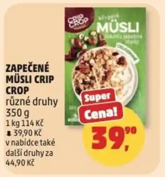 Penny Market Zapečené müsli CRIP CROP nabídka