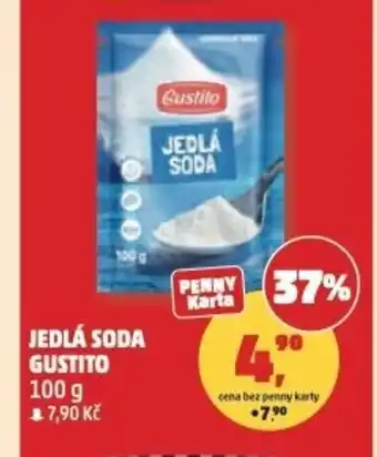 Penny Market Jedlá soda GUSTITO nabídka