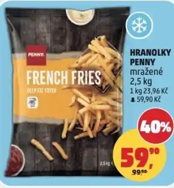 Penny Market Hranolky PENNY mražené nabídka