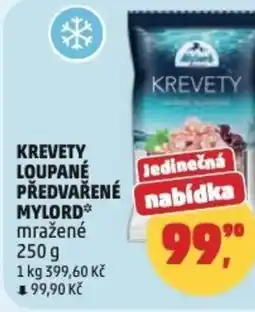 Penny Market Krevety loupané předvařené mylord mražené nabídka