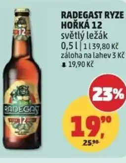 Penny Market Radegast ryze hořká 12 nabídka
