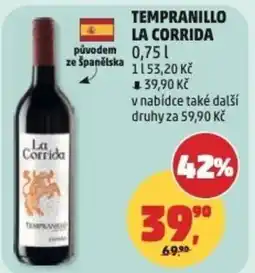 Penny Market Tempranillo la corrida nabídka
