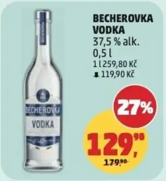Penny Market Becherovka vodka nabídka