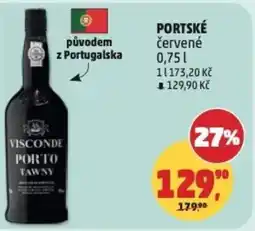 Penny Market Portské červené nabídka