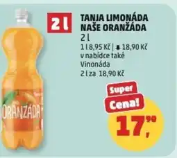 Penny Market Tanja limonáda naše oranžáda nabídka