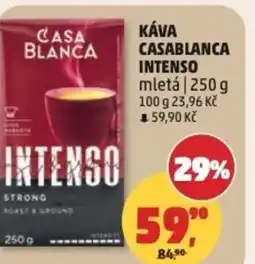 Penny Market Káva CASA BLANCA intenso mletá nabídka