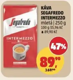 Penny Market Káva segafredo intermezzo mleta nabídka