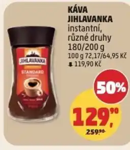 Penny Market KÁVA JIHLAVANKA instantní, různé druhy nabídka