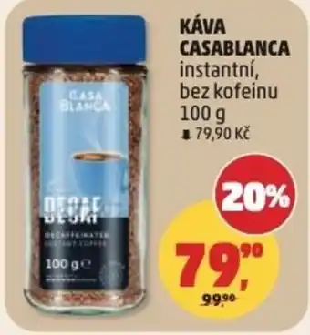 Penny Market KÁVA CASABLANCA instantní, bez kofeinu nabídka