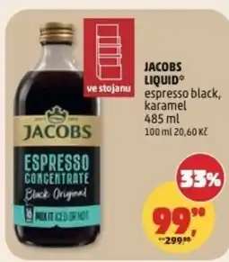 Penny Market JACOBS LIQUID espresso black, karamel nabídka