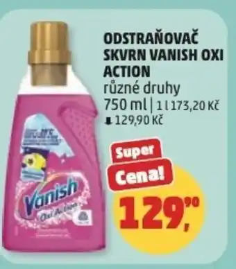 Penny Market Odstraňovač skvrn VANISH oxi action nabídka