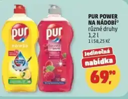 Penny Market PUR power na nádobí nabídka