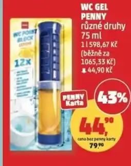 Penny Market Wc gel PENNY nabídka