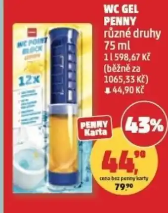 Penny Market Wc gel PENNY nabídka