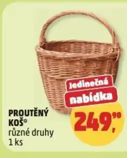 Penny Market Proutěný kos nabídka