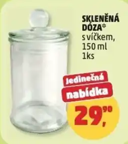 Penny Market Skleněná dóza svíčkem nabídka