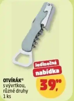 Penny Market Otvírák svývrtkou nabídka