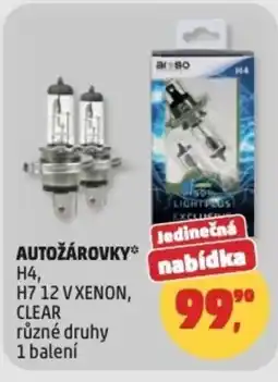 Penny Market AUTOŽÁROVKY h4, h7.12 v xenon, clear nabídka