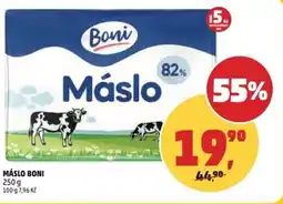 Penny Market Máslo BONI nabídka