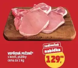 Penny Market Vepřová pečeně s kostí, plátky nabídka